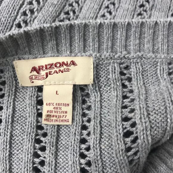 Arizona Jeans Co sweater size S gray - Picture 5 of 5